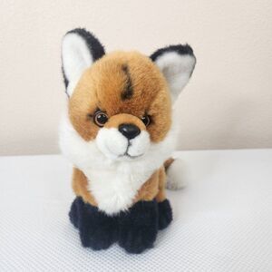 Gibson Greetings Forest Young Uns Plush Baby Red Fox Cub 10" Stuffed Animal Toy